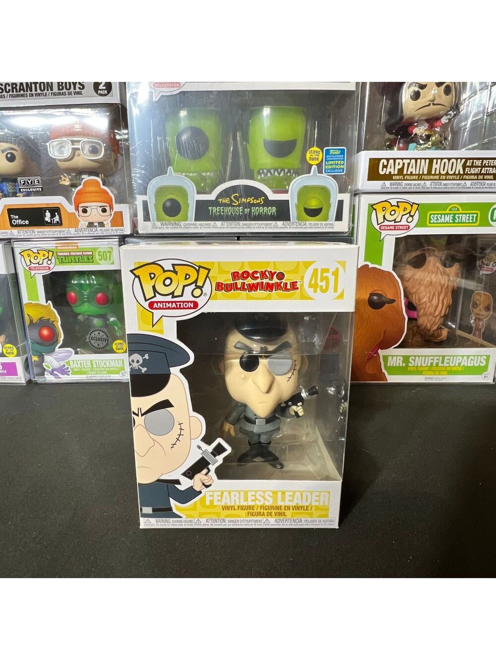 Funko Pop Animation Rocky and Bullwinkle Fearless Leader 451 Vinyl Figure